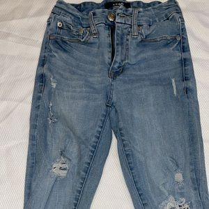 AERO Blue skinny jeans